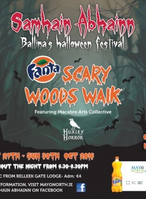 Be scared at this years Samhain Abhainn Festival in Ballina