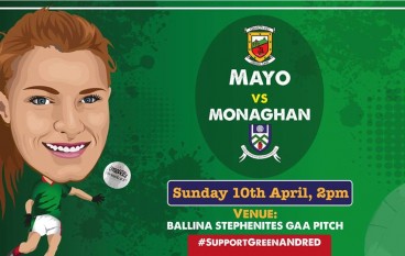 Mayo Ladies V’s Monaghan in Ballina Stephenites