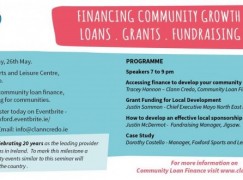 Financing Community Growth – Loans, Grants, Fundraising