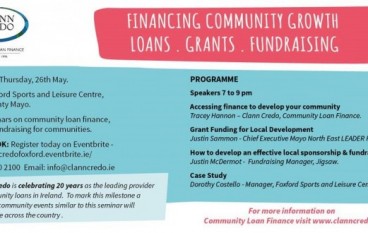Financing Community Growth – Loans, Grants, Fundraising