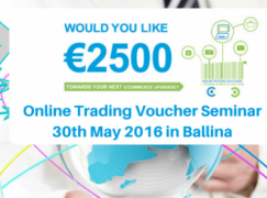 Trading On Line Voucher Seminar – Ballina 30th May