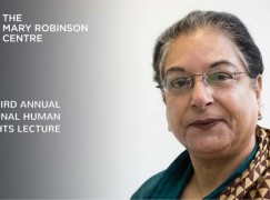 Ballina welcomes Hina Jilani to Mary Robsinson Centres’ Third Annual International Human Rights Lecture