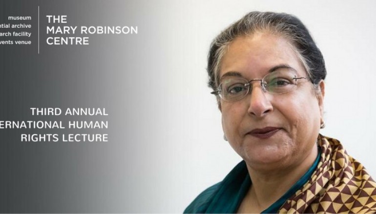 Ballina welcomes Hina Jilani to Mary Robsinson Centres’ Third Annual International Human Rights Lecture