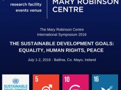 Mary Robinson Centre promotes Sustainable Development Goals this July in Ballina