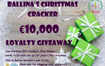 Christmas Cracker Bonanza Draw in Ballina