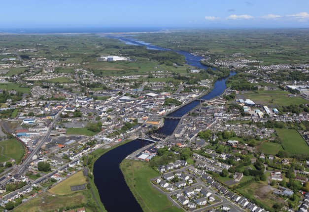 N26 Roadworks into Ballina Co Mayo