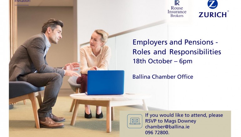 Ballina Chamber hosts Employers and Pensions Seminar