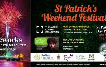 St Patricks Day and Weekend festivities in Ballina Co Mayo