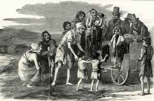Clothes For The Poor Irish Famine 1800s