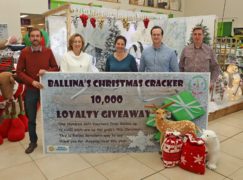 Christmas Cracker Bonanza Draw launched for 6th Year in Ballina.