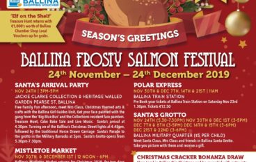 Ballina’s Frosty Salmon Festival and Countdown to Christmas