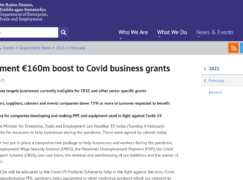 New COVID Aid Scheme Welcome But More Detail Needed, says Chambers Ireland