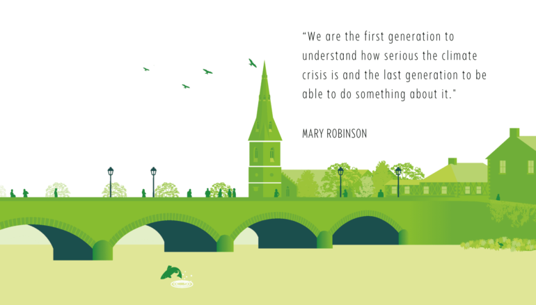 JOIN OUR BID TO BE IRELAND’S GREENEST TOWN BY 2025
