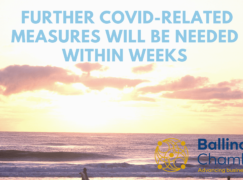 Chambers Ireland raises concerns that further Covid-related measures will be needed within weeks