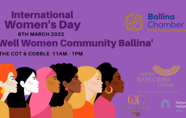 ‘Well Women Community Ballina’ International Women’s Day 8th March, 2022