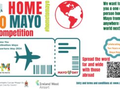 EXPERIENCE THE MAGIC OF MAYO: ENTER THE ‘HOME TO MAYO’ COMPETITION TO WIN FLIGHTS TO MAYO NEXT MAY!﻿