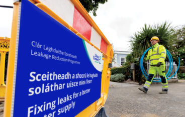 Uisce Éireann works in full flow for Moy Town