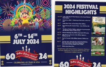 Ballina Salmon Festival, Irelands Oldest Community Festival along the wild Atlantic Way celebrates its 60th Anniversary in 2024